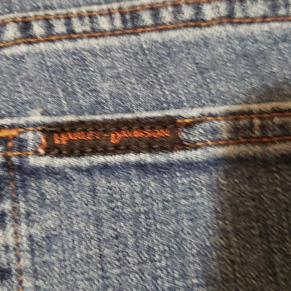 HARLEY DAVISON JEANS 6 TALL - Picture 7 of 8